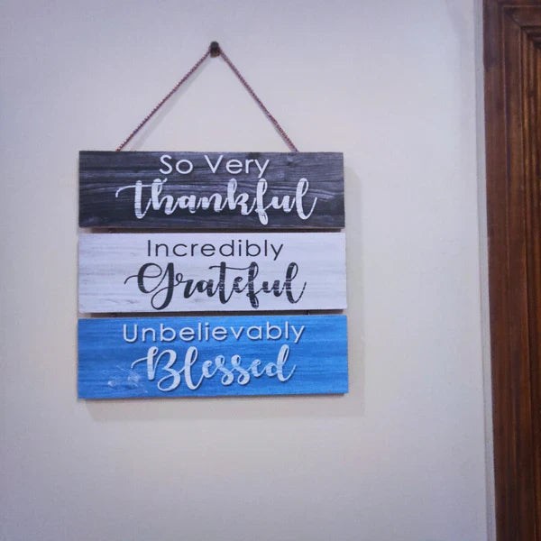 Blessed Living Room Wall Hanging - Wall Decoration Quotes
