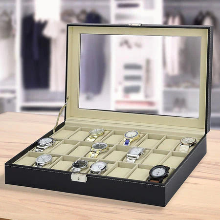 Watch and Jewellery organzier in best quality leather material.