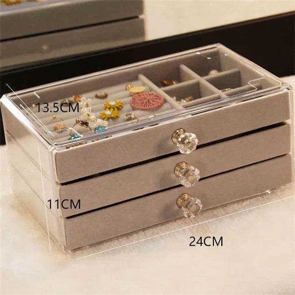 3 drawer Jewelry Organizer