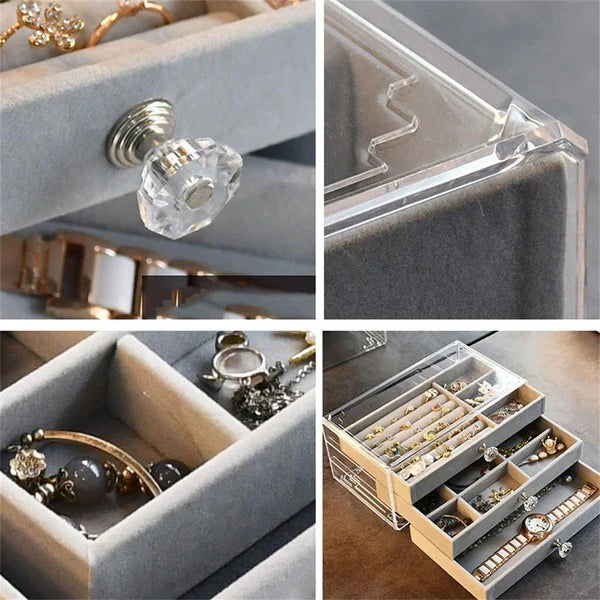 3 drawer Jewelry Organizer