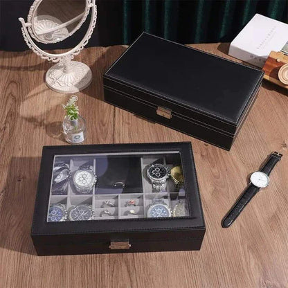 8 watches and jewellery organizer