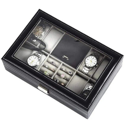 8 watches and jewellery organizer