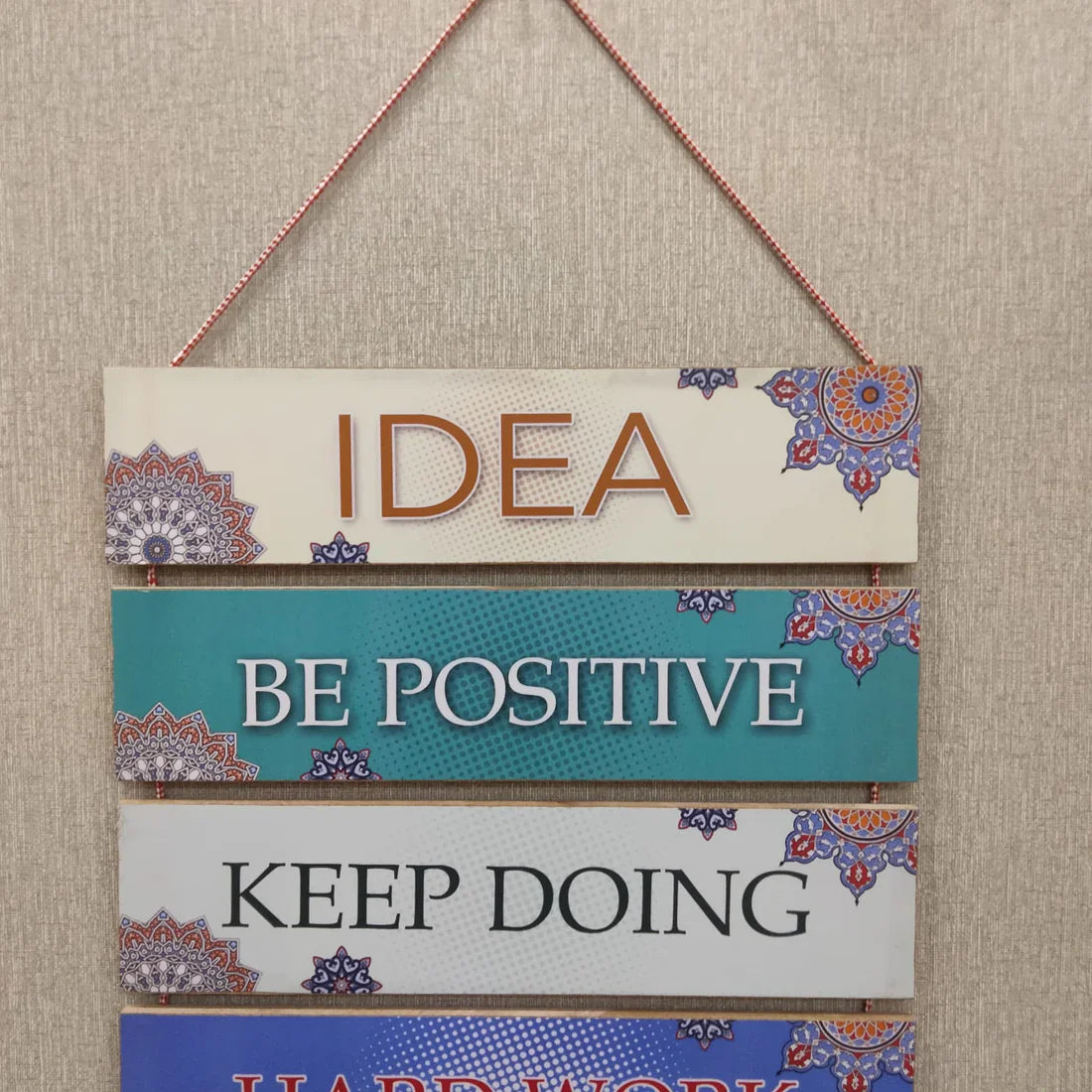 Achievement Motivational Wall Hanging - Wall Decoration