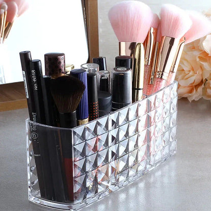 Acrylic Cut Design brush holder