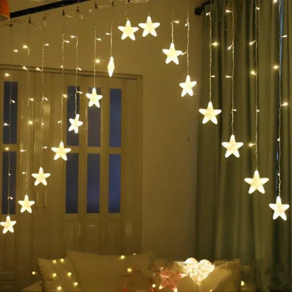Star Arch Curtain Lights