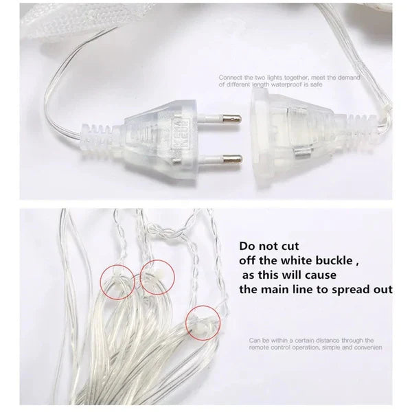 Star Arch Curtain Lights