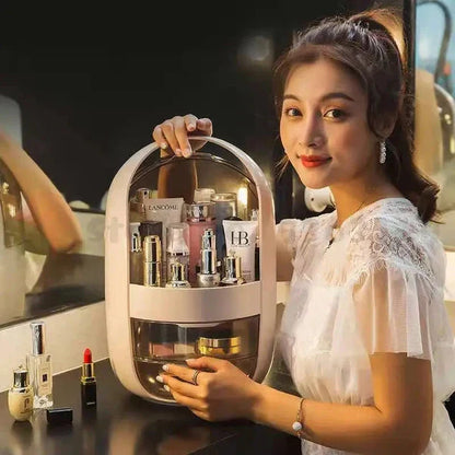 Big size cosmetics organizer with drawers
