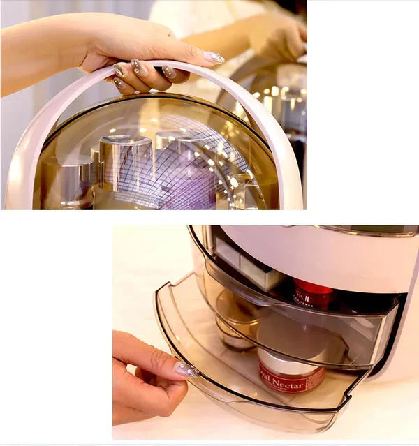 Big size cosmetics organizer with drawers