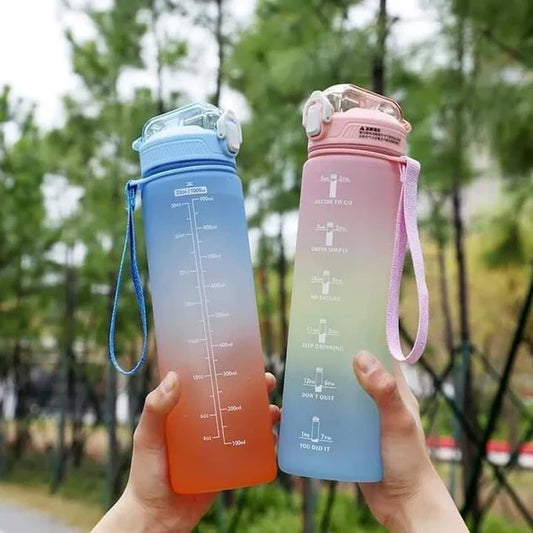 1000ML Colorful Radiant Water Bottle