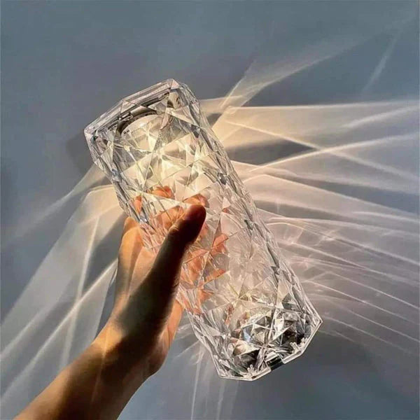 Crystal Multi Color Changing Lamp