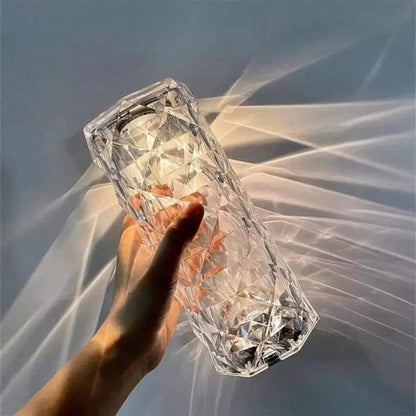 Crystal Multi Color Changing Lamp