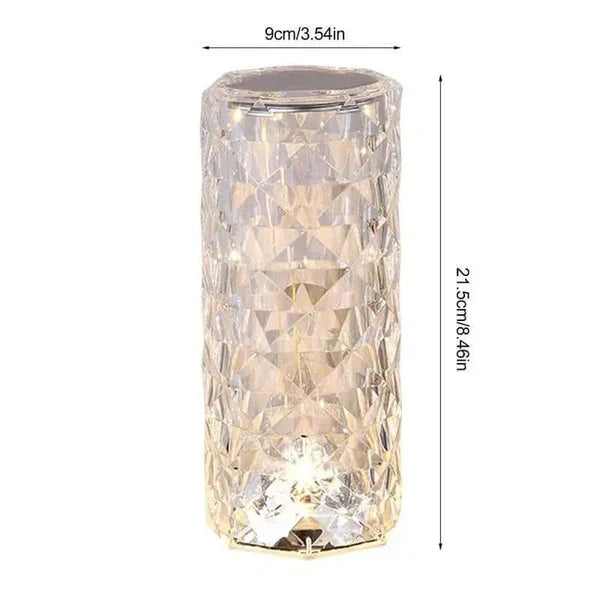 Crystal Multi Color Changing Lamp