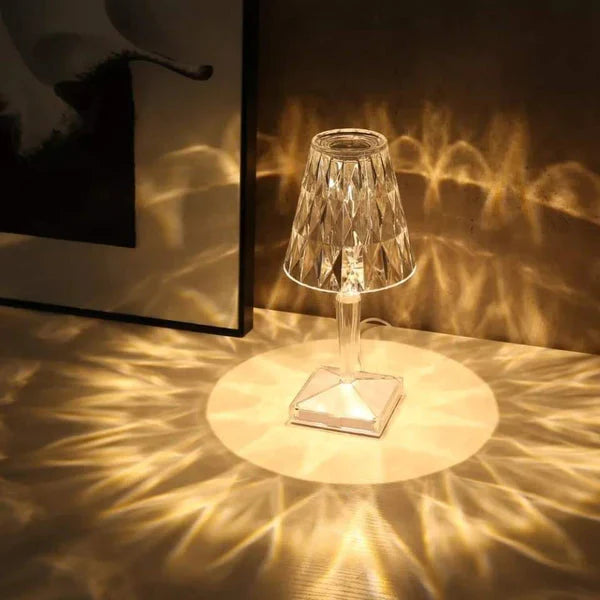 Crystal Hood Like Lamp