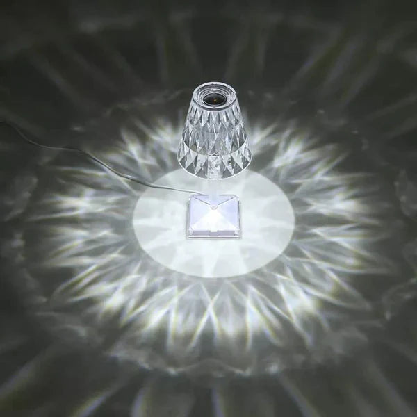 Crystal Hood Like Lamp