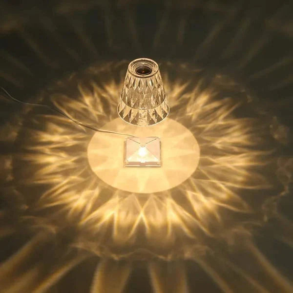 Crystal Hood Like Lamp
