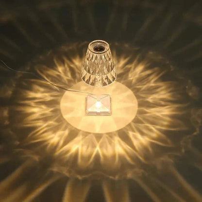 Crystal Hood Like Lamp