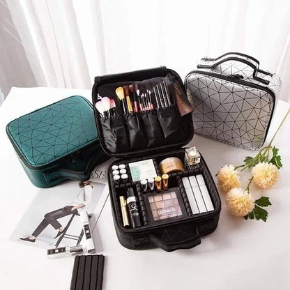 Double Layer Portion Cosmetic Bag