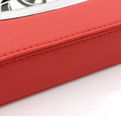 Faux leather tissue box - Car tissue organizer in leather
