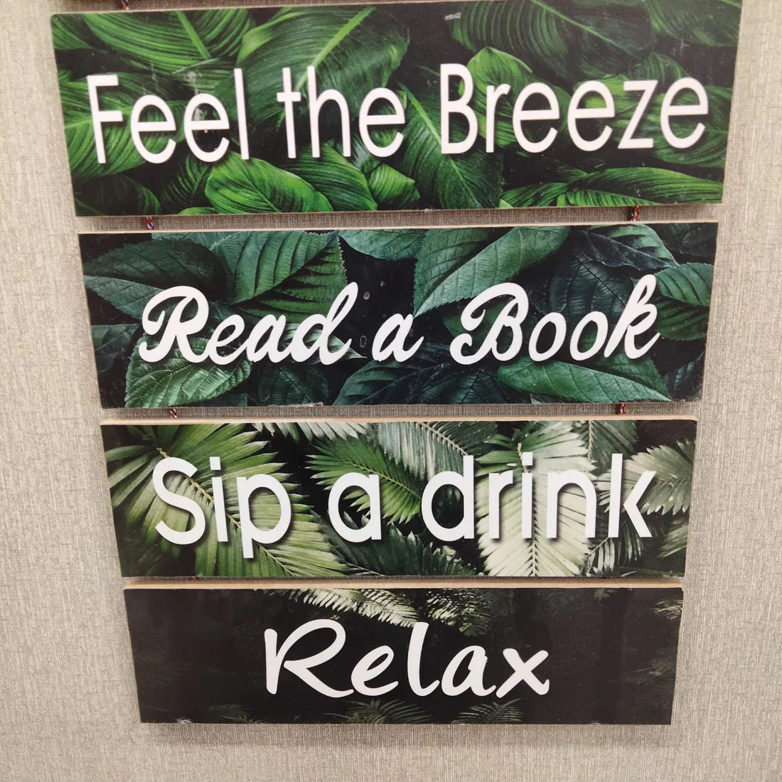 Garden Rule wall Quotation hanging - wall decoration Hanging
