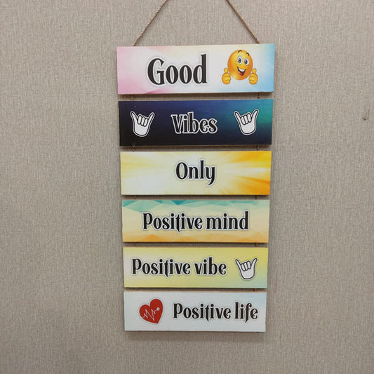 Good Vibes Only wall hanging- wall decoration quotes