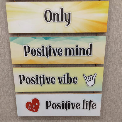 Good Vibes Only wall hanging- wall decoration quotes