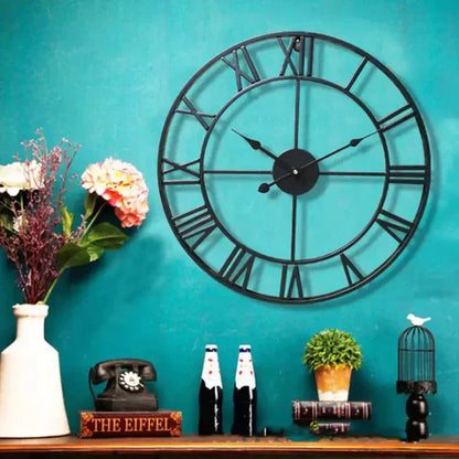 Imported Metallic Roman Digit Clock