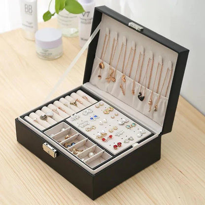 Best quality wooden jewelry boxes. Dustfree jewelry organizer with high quality faux leather.