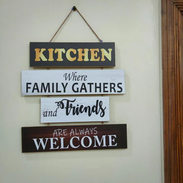 Kitchen 4 Step Wall Decoration Hanging