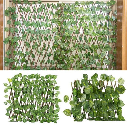 Leaf Wooden Fence Terrace Fence Leaf Fence