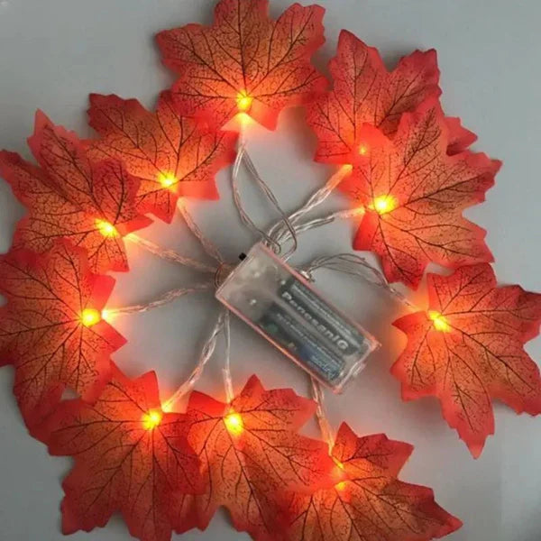 Led Maple Leaf String Light