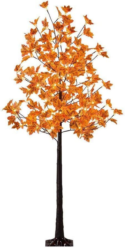Maple Leaf Fairy Lights Tree Lamp