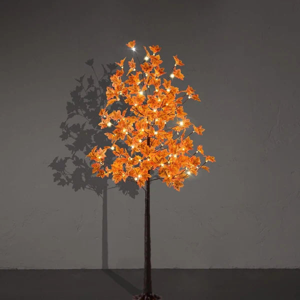Maple Leaf Fairy Lights Tree Lamp