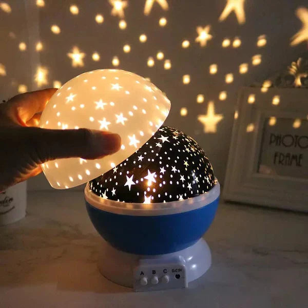 LED Rotating Night Light Projector Starry Sky Star Master Children Kids Sleep Romantic LED USB Projector Lamp Child Gifts