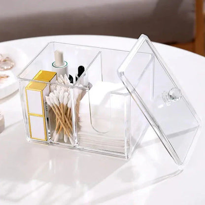Multi purpose cotton bud and tissue holder
